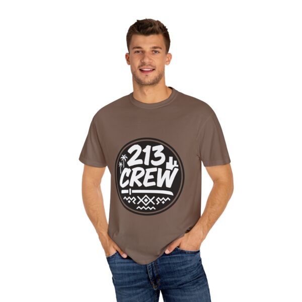 213 Crew Unisex Garment-Dyed T-Shirt - Casual Summer Vibes - Image 11