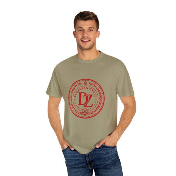 Algerian Style Unisex Garment-Dyed T-Shirt - Trendy Casual Wear - Image 9