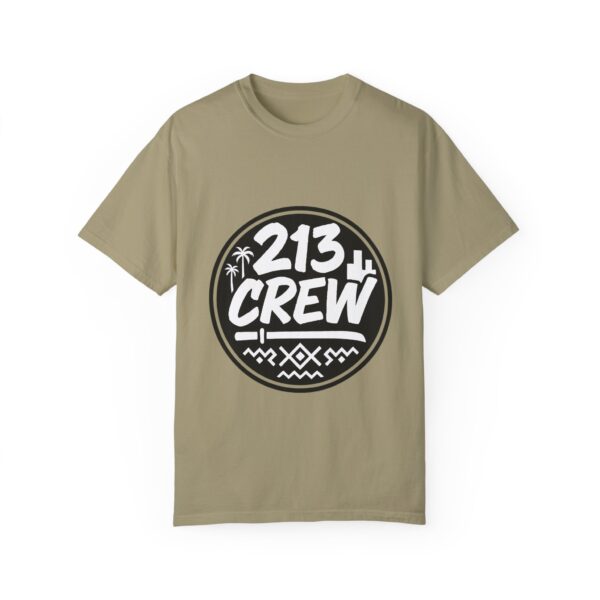 213 Crew Unisex Garment-Dyed T-Shirt - Casual Summer Vibes - Image 6