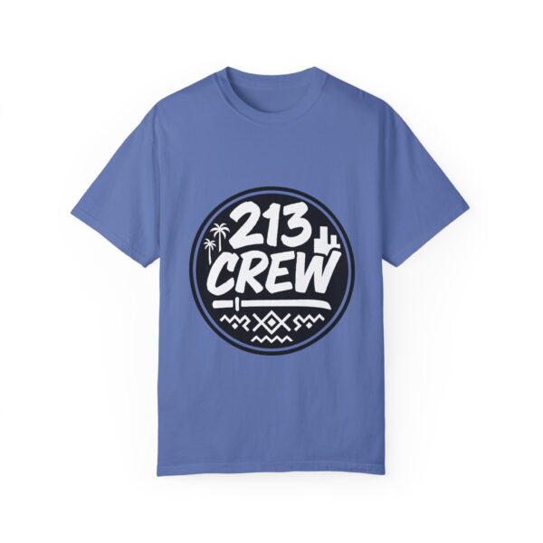 213 Crew Unisex Garment-Dyed T-Shirt - Casual Summer Vibes - Image 25