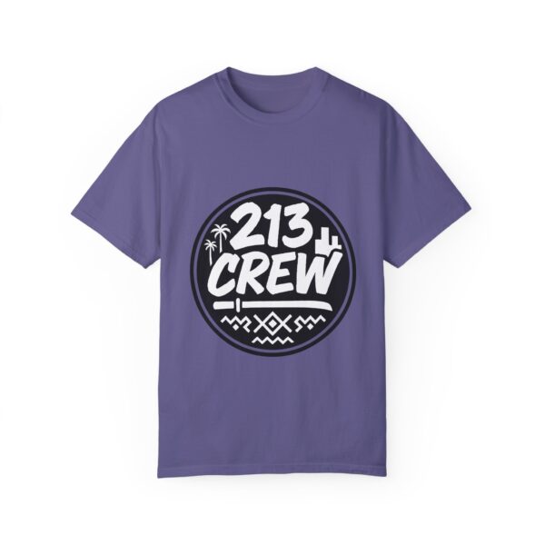 213 Crew Unisex Garment-Dyed T-Shirt - Casual Summer Vibes - Image 30