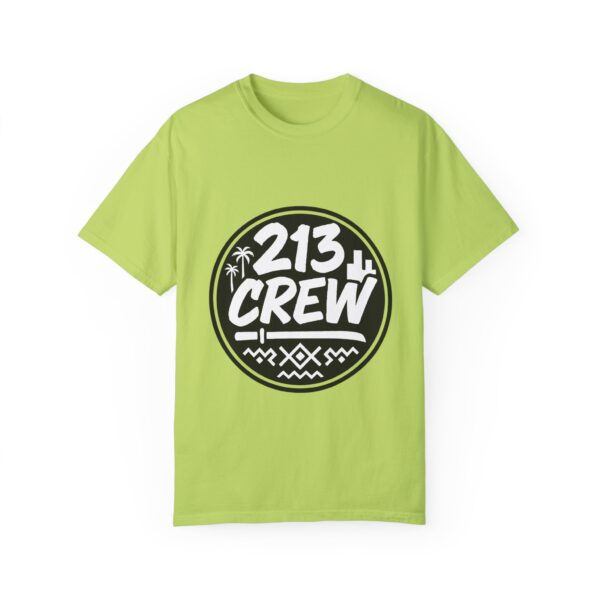 213 Crew Unisex Garment-Dyed T-Shirt - Casual Summer Vibes - Image 12