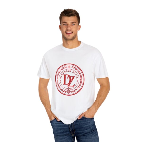 Algerian Style Unisex Garment-Dyed T-Shirt - Trendy Casual Wear - Image 2