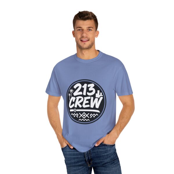213 Crew Unisex Garment-Dyed T-Shirt - Casual Summer Vibes - Image 21