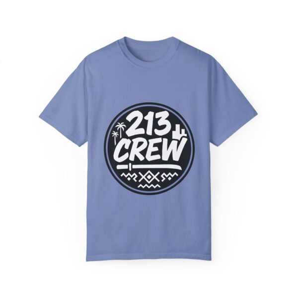 213 Crew Unisex Garment-Dyed T-Shirt - Casual Summer Vibes - Image 19
