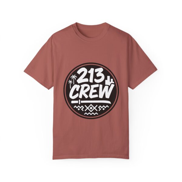 213 Crew Unisex Garment-Dyed T-Shirt - Casual Summer Vibes - Image 32