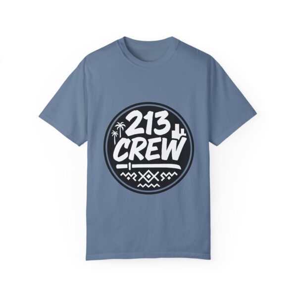 213 Crew Unisex Garment-Dyed T-Shirt - Casual Summer Vibes - Image 22