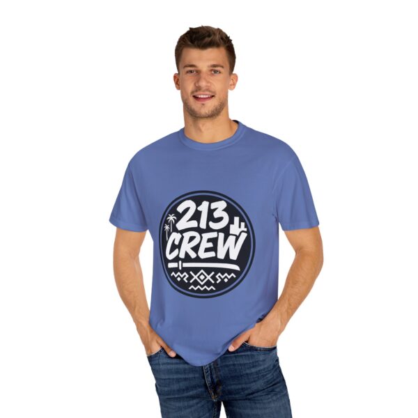 213 Crew Unisex Garment-Dyed T-Shirt - Casual Summer Vibes - Image 27