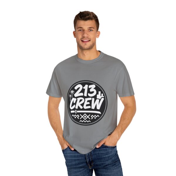 213 Crew Unisex Garment-Dyed T-Shirt - Casual Summer Vibes - Image 29