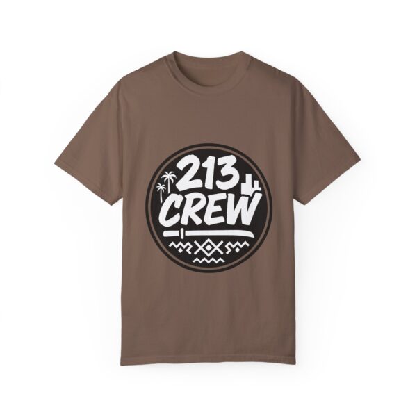 213 Crew Unisex Garment-Dyed T-Shirt - Casual Summer Vibes - Image 9