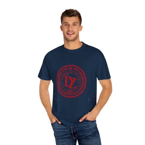 Algerian Style Unisex Garment-Dyed T-Shirt - Trendy Casual Wear - Image 34