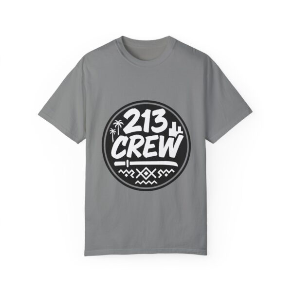 213 Crew Unisex Garment-Dyed T-Shirt - Casual Summer Vibes - Image 28