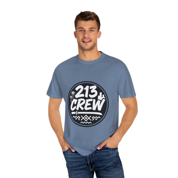 213 Crew Unisex Garment-Dyed T-Shirt - Casual Summer Vibes - Image 24