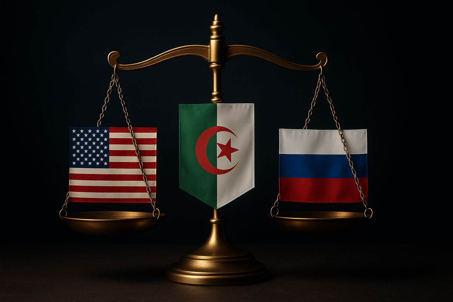 l’équilibre diplomatique d’Alger entre Washington et Moscou"